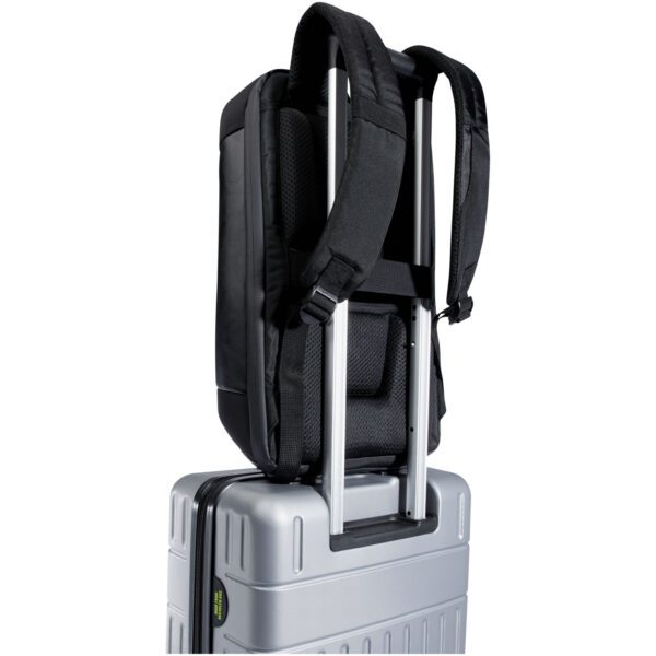 Mochila para portátil compacta de material reciclado GRS de 15,6" y 12 l "Expedition Pro" - Imagen 8