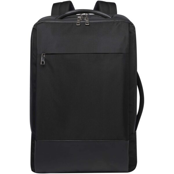 Mochila para portátil de 17" expandible de material reciclado GRS de 35 l "Expedition Pro" - Imagen 4