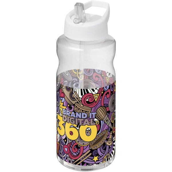 Bidón deportivo con tapa con boquilla de 1 litro "H2O Active® Big Base" - Imagen 3