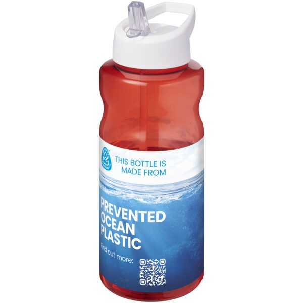 Bidón deportivo con tapa con boquilla de 1 litro "H2O Active® Eco Big Base" - Imagen 3
