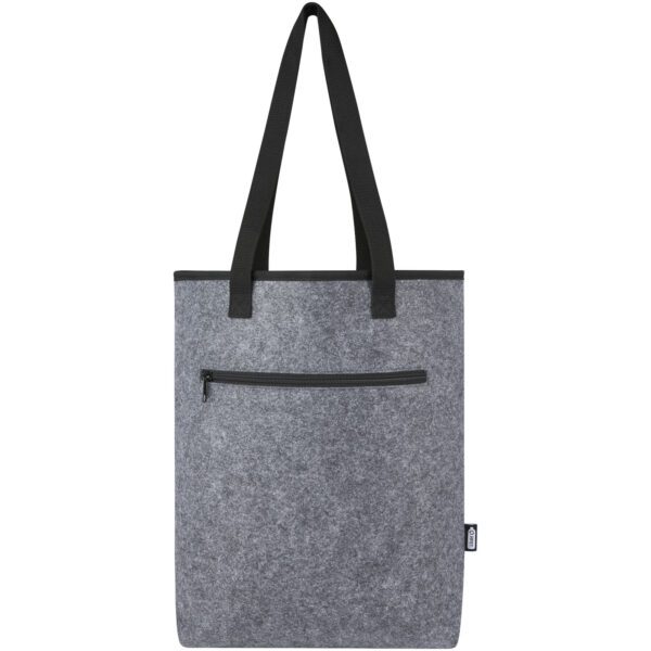 Bolsa Tote isotérmica de fieltro reciclado GRS de 12 L "Felta" - Imagen 4
