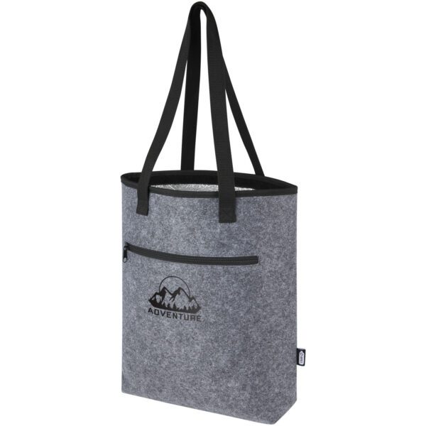 Bolsa Tote isotérmica de fieltro reciclado GRS de 12 L "Felta" - Imagen 3