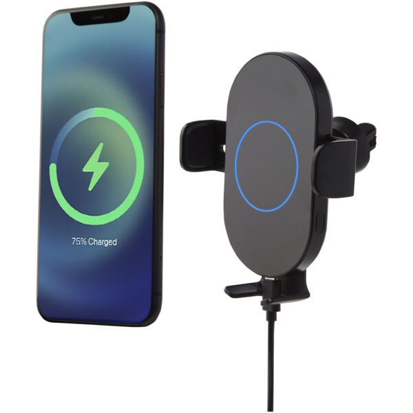Cargador automático inalámbrico de 15 W para el coche "Pilot" - Imagen 2