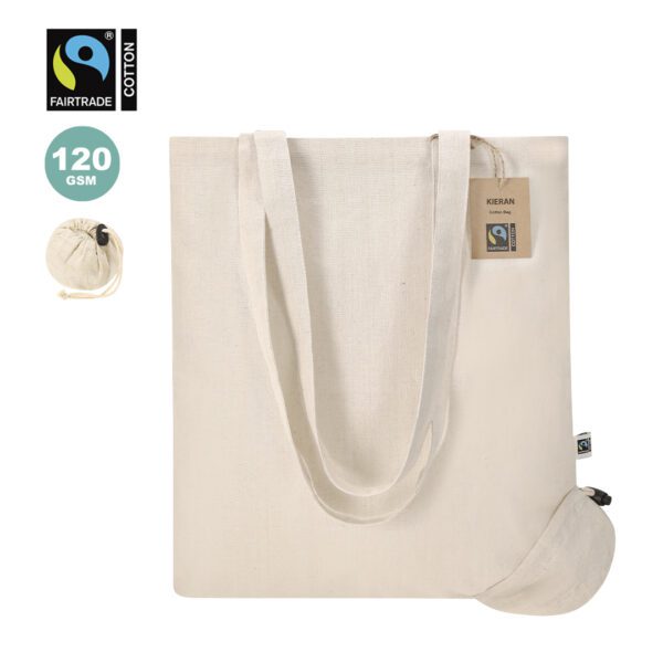 Bolsa Plegable Kieran Fairtrade - Imagen 2