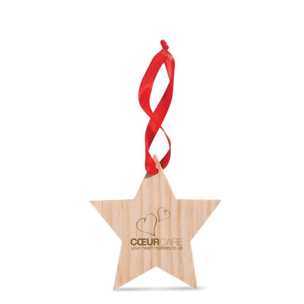 Estrella de madera colgante WOOSTAR - Imagen 3