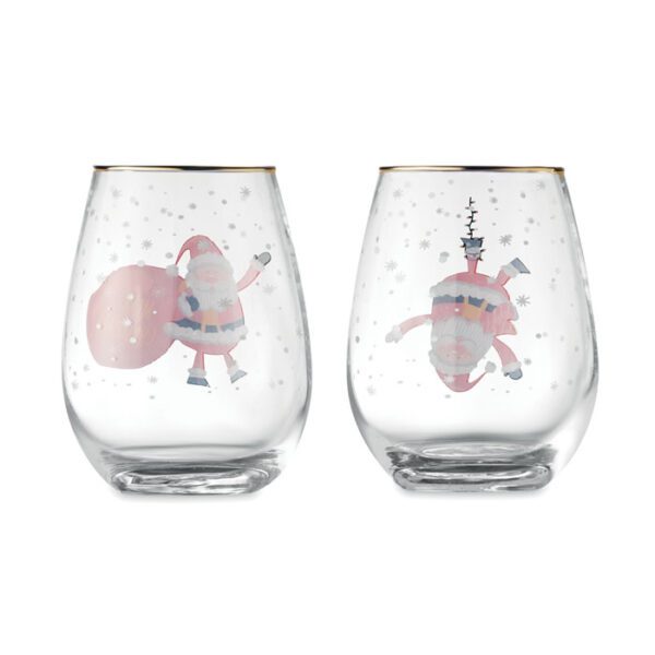 Set de 2 vasos de Navidad NOEL - Imagen 3