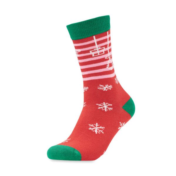 Par de calcetines de Navidad L JOYFUL L - Imagen 2