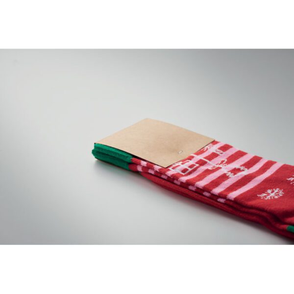 Par de calcetines de Navidad L JOYFUL L - Imagen 7