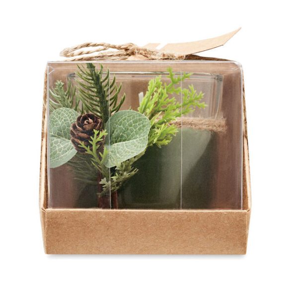 Porta velas de Navidad FOREST - Imagen 3
