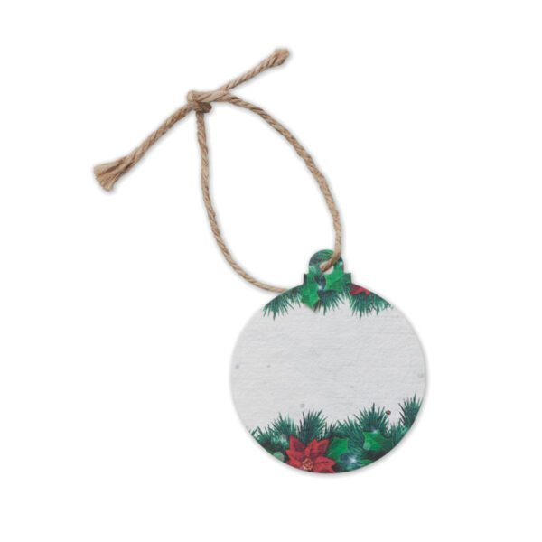 Adorno navideño papel semillas BAUSEED - Imagen 3