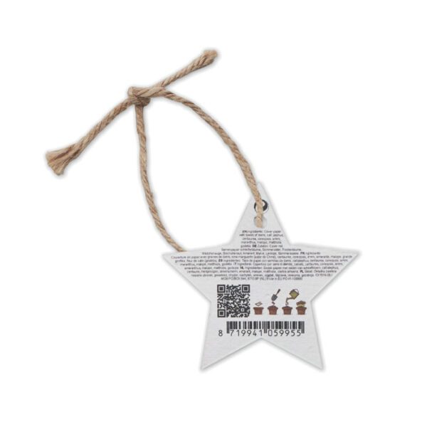 Adorno navideño papel semillas STARSEED - Imagen 4