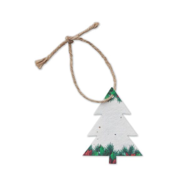 Adorno navideño papel semillas TREESEED - Imagen 3