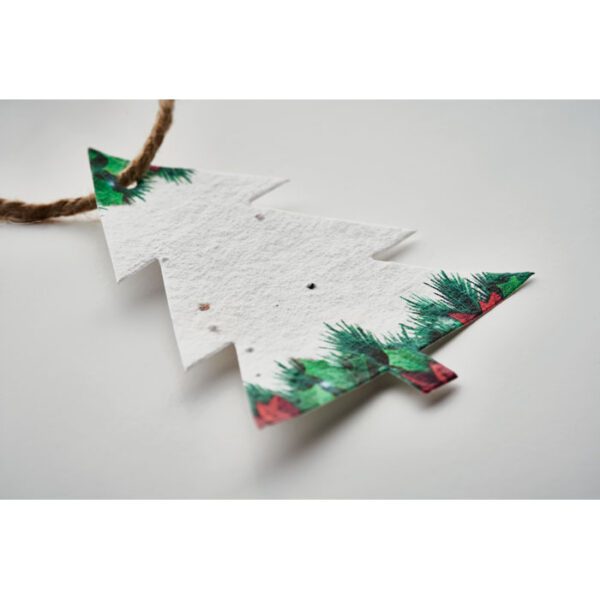 Adorno navideño papel semillas TREESEED - Imagen 5
