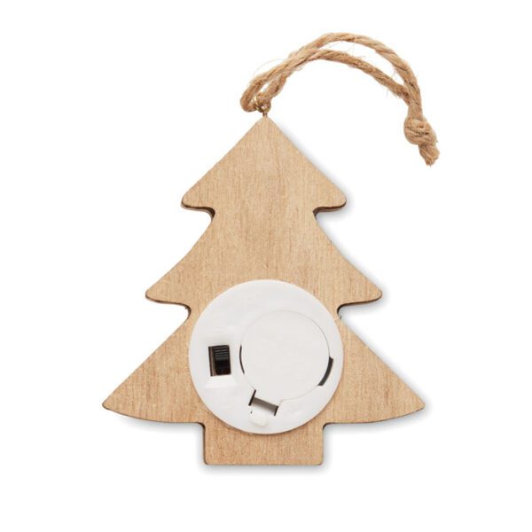 Árbol de madera con luces LULIE - Imagen 3