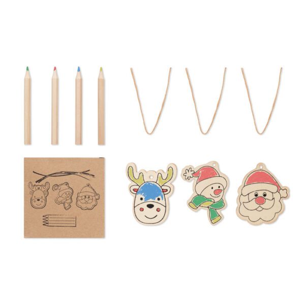 Set adornos madera y dibujar FUNCOOL - Imagen 5