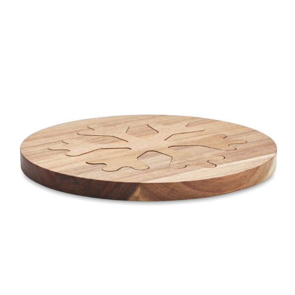 Salvamanteles madera de acacia SCAGLIA - Imagen 3