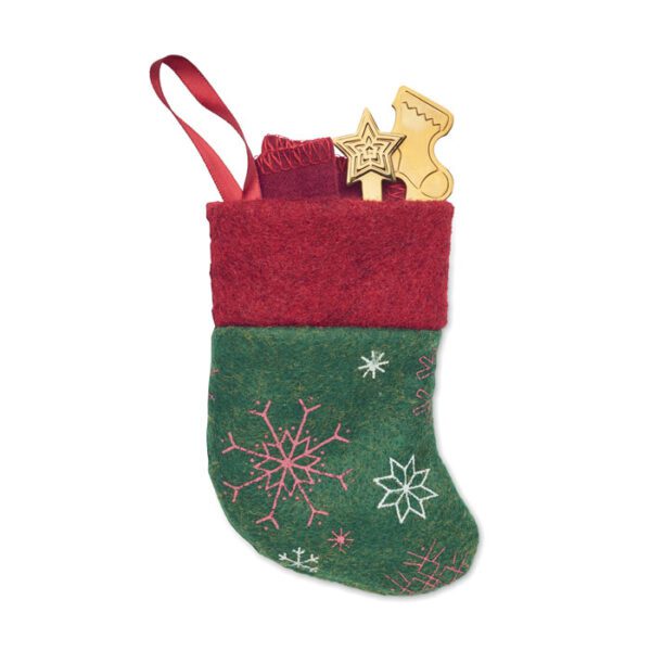 Set cubierto postres navideños HOLLYWARE - Imagen 2