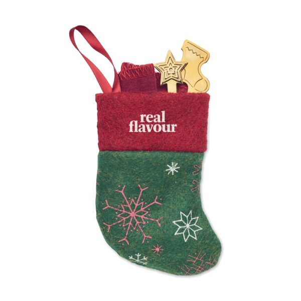 Set cubierto postres navideños HOLLYWARE - Imagen 5