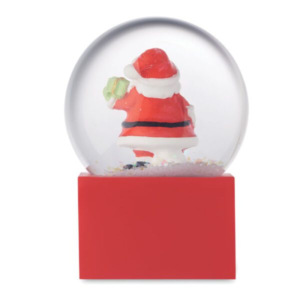 Pequeña bola nieve de cristal SANTO - Imagen 4