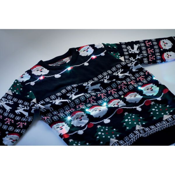 Jersey Navidad luz LED S/M SHAMIS - Imagen 9