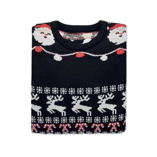 Jersey Navidad luz LED S/M SHAMIS - Imagen 4