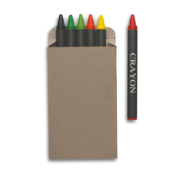 Estuche 6 lápices de cera BRABO - Imagen 2