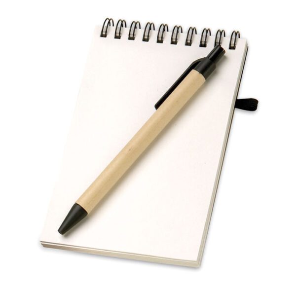 Libreta papel reciclado SONORA - Imagen 4