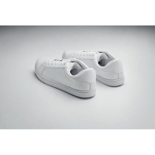 Zapatillas en PU 38 BLANCOS - Imagen 4