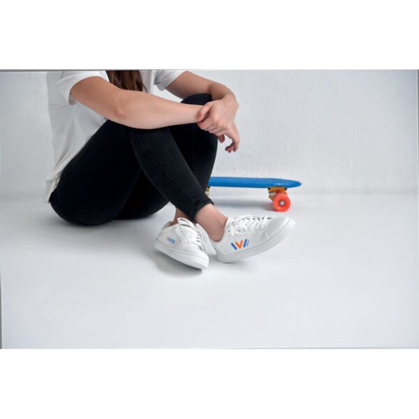 Zapatillas en PU 39 BLANCOS - Imagen 7