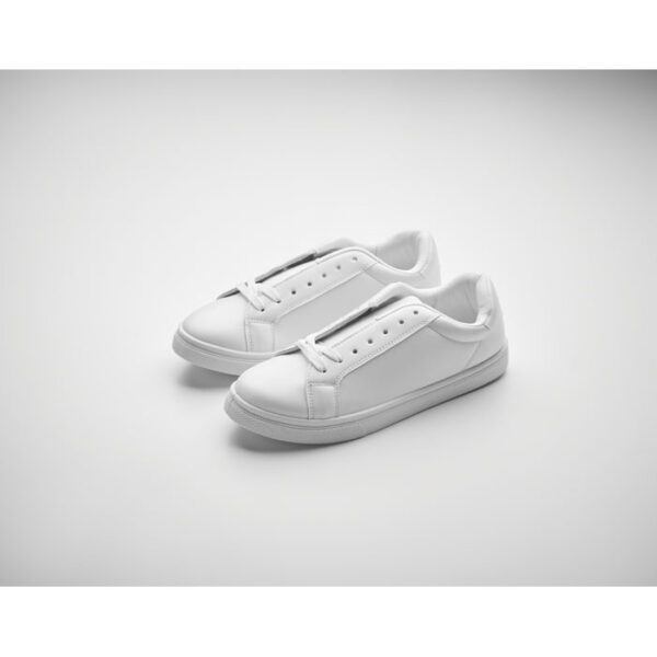 Zapatillas en PU 39 BLANCOS - Imagen 8