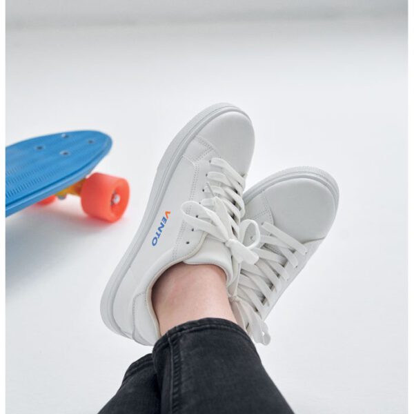 Zapatillas en PU 39 BLANCOS - Imagen 6