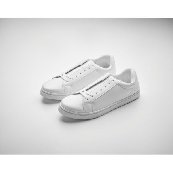 Zapatillas en PU 41 BLANCOS - Imagen 7