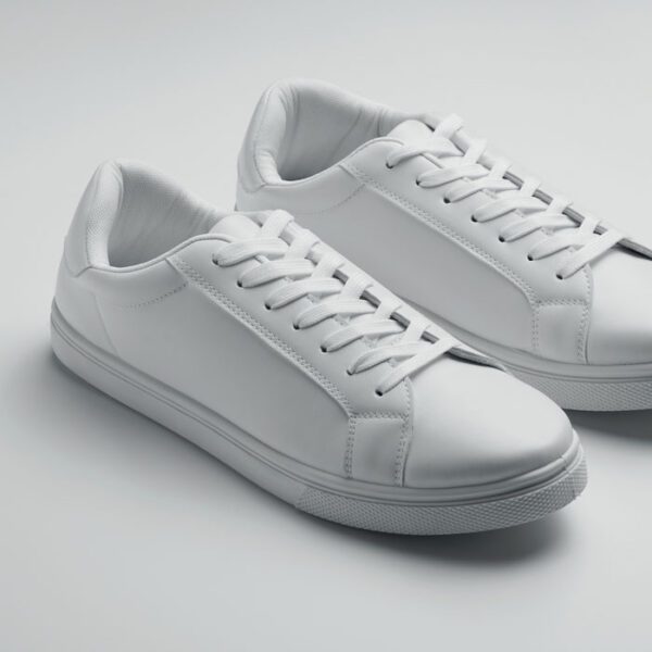 Zapatillas en PU 42 BLANCOS - Imagen 3