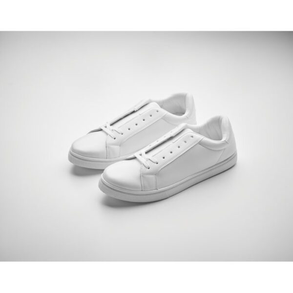 Zapatillas en PU 43 BLANCOS - Imagen 7