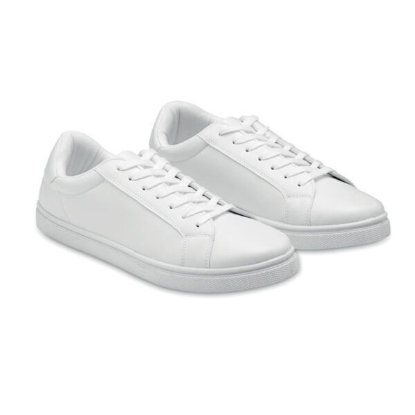 Zapatillas en PU 44 BLANCOS - Imagen 2