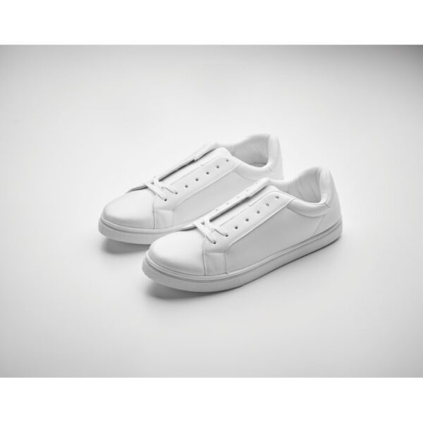 Zapatillas en PU 44 BLANCOS - Imagen 7