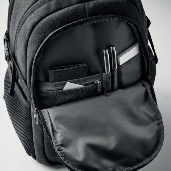 Mochila para portátil 600D RPET HANA - Imagen 5