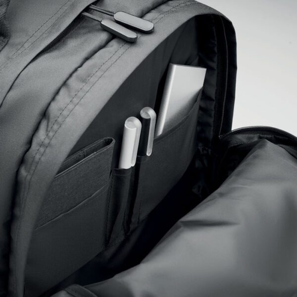 Mochila para portátil RPET 300D VALLEY BACKPACK - Imagen 6