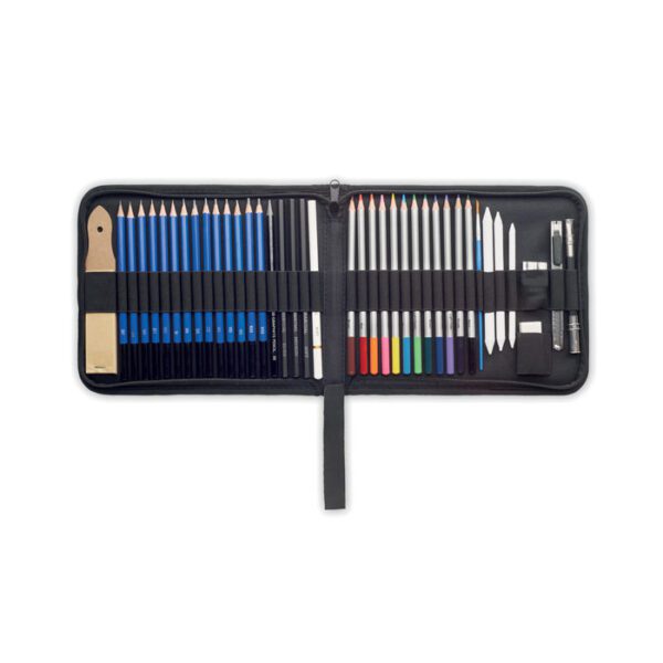 Set dibujo 40 piezas en estuche GENUINE - Imagen 2