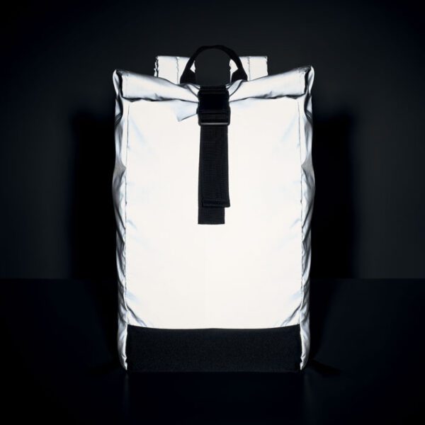 Mochila Rolltop reflectante BRIGHT ROLLPACK - Imagen 8