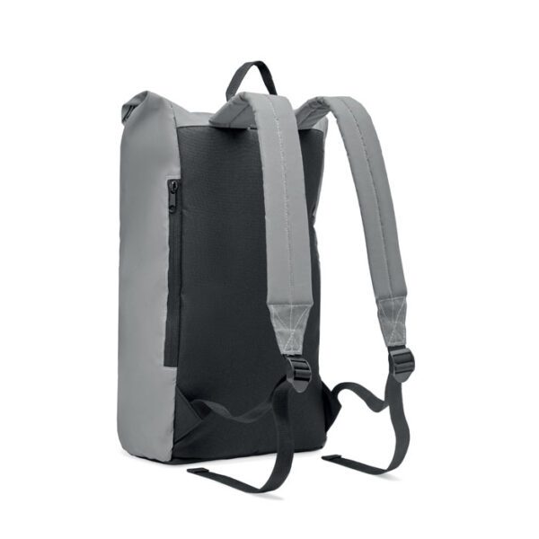 Mochila Rolltop reflectante BRIGHT ROLLPACK - Imagen 4