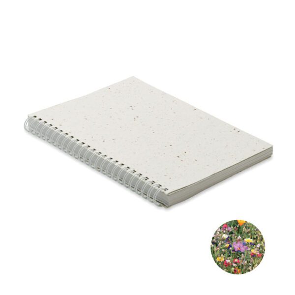 Libreta A5 tapas de semillas SEED RING