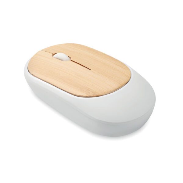 Ratón inalámbrico de bambú CURVY BAM - Imagen 2