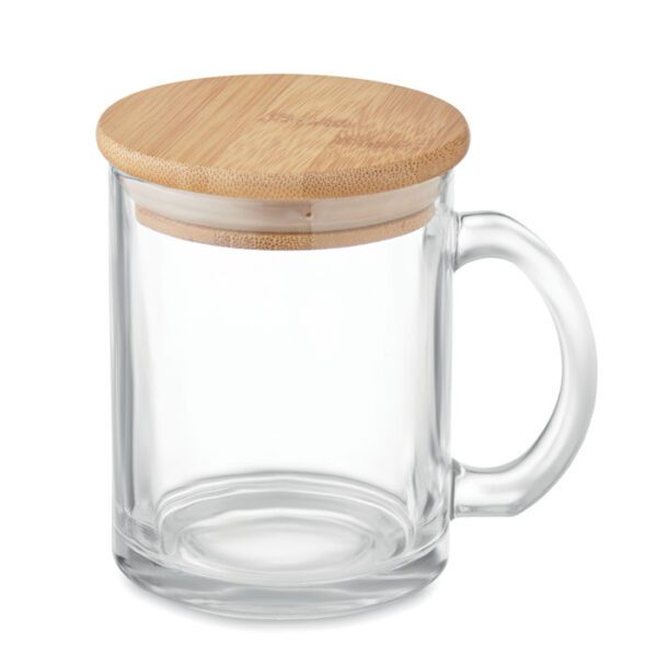 Taza de vidrio reciclado 300 ml CELESTIAL - Imagen 2