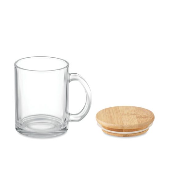 Taza de vidrio reciclado 300 ml CELESTIAL - Imagen 6