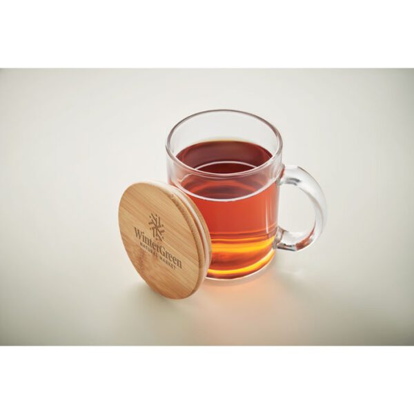 Taza de vidrio reciclado 300 ml CELESTIAL - Imagen 5