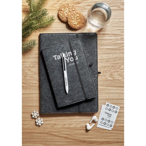 Libreta A5 RPET fieltro FELTBOOK - Imagen 6