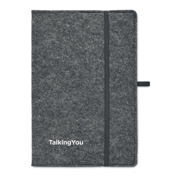 Libreta A5 RPET fieltro FELTBOOK - Imagen 5