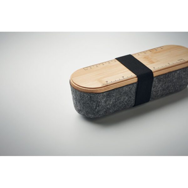 Estuche fieltro RPET con tapa MILE - Imagen 6