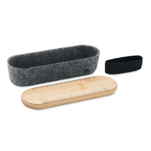 Estuche fieltro RPET con tapa MILE - Imagen 5